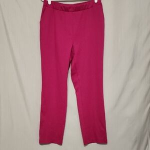 Allison Daley Straight Leg Bright Pink Pants